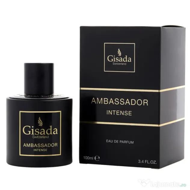 Gisada Ambassador 100ml EDP, pentru barbati, made in Switzerland