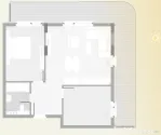 Apartament 2 camere, semifinisate, 55.5 mp, Zona Eroilor