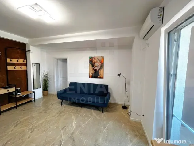 2 Camere-50mp-Centrala-AC-Mobilat-Utilat-Modern-Bloc Nou-... - Craiova (Dolj)