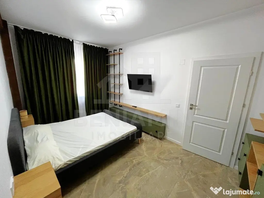 2 Camere-50mp-Centrala-AC-Mobilat-Utilat-Modern-Bloc Nou-... - Craiova (Dolj)