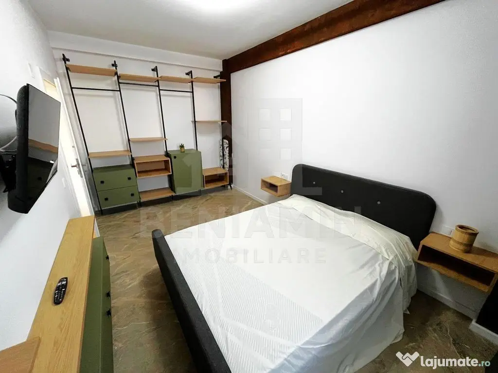 2 Camere-50mp-Centrala-AC-Mobilat-Utilat-Modern-Bloc Nou-... - Craiova (Dolj)