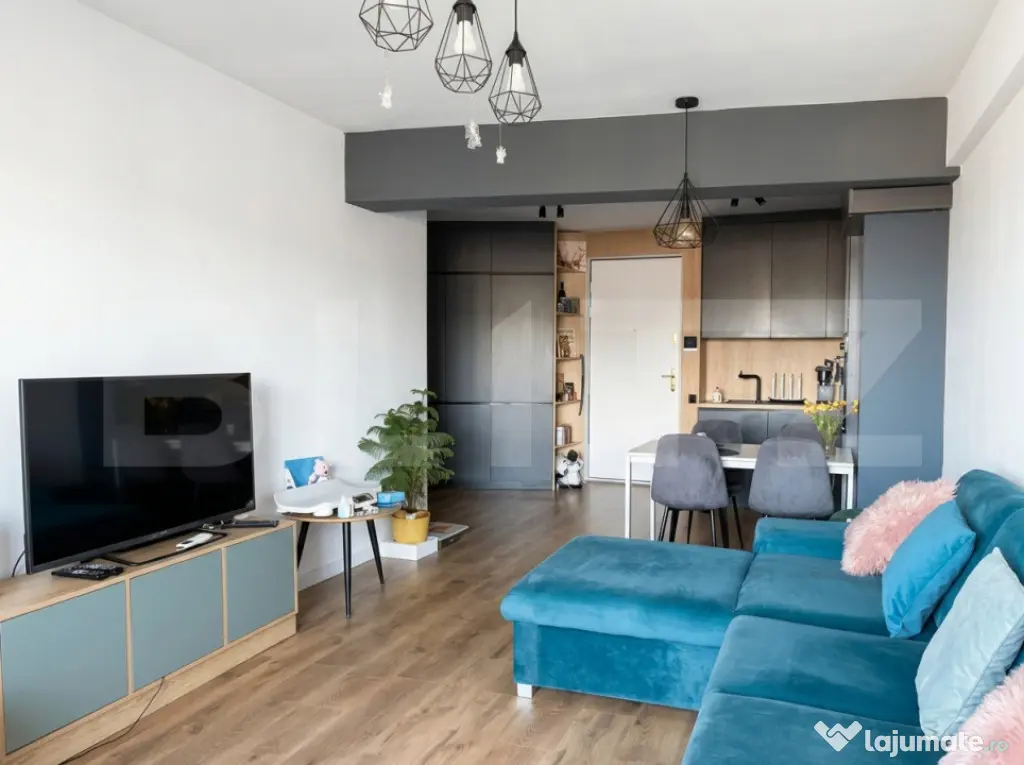 Apartament 2 camere, LUX, semidecomandat, A.C, Zona: Wings - Cluj-Napoca (Cluj)