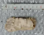 Cuart drusic cu cristale mici si calcit 8 cm.