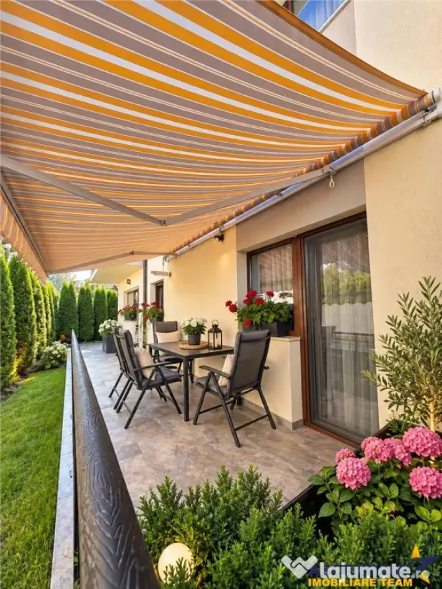 Decomandat, mobilat, utilat, terasa 20mp, balcon, boxa, parc - Brasov (Brasov)