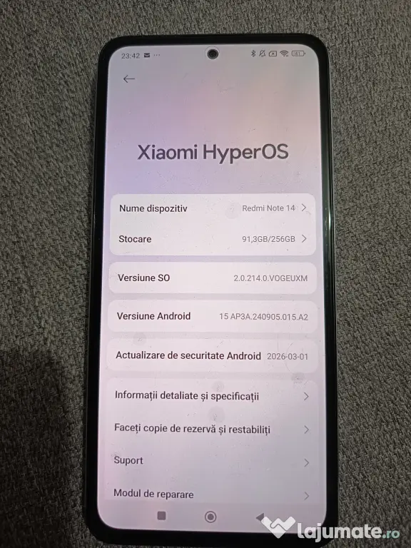 Redmi note 14 256 gb