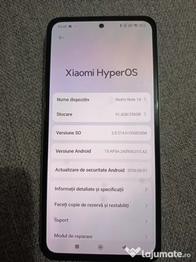 Redmi note 14 256 gb