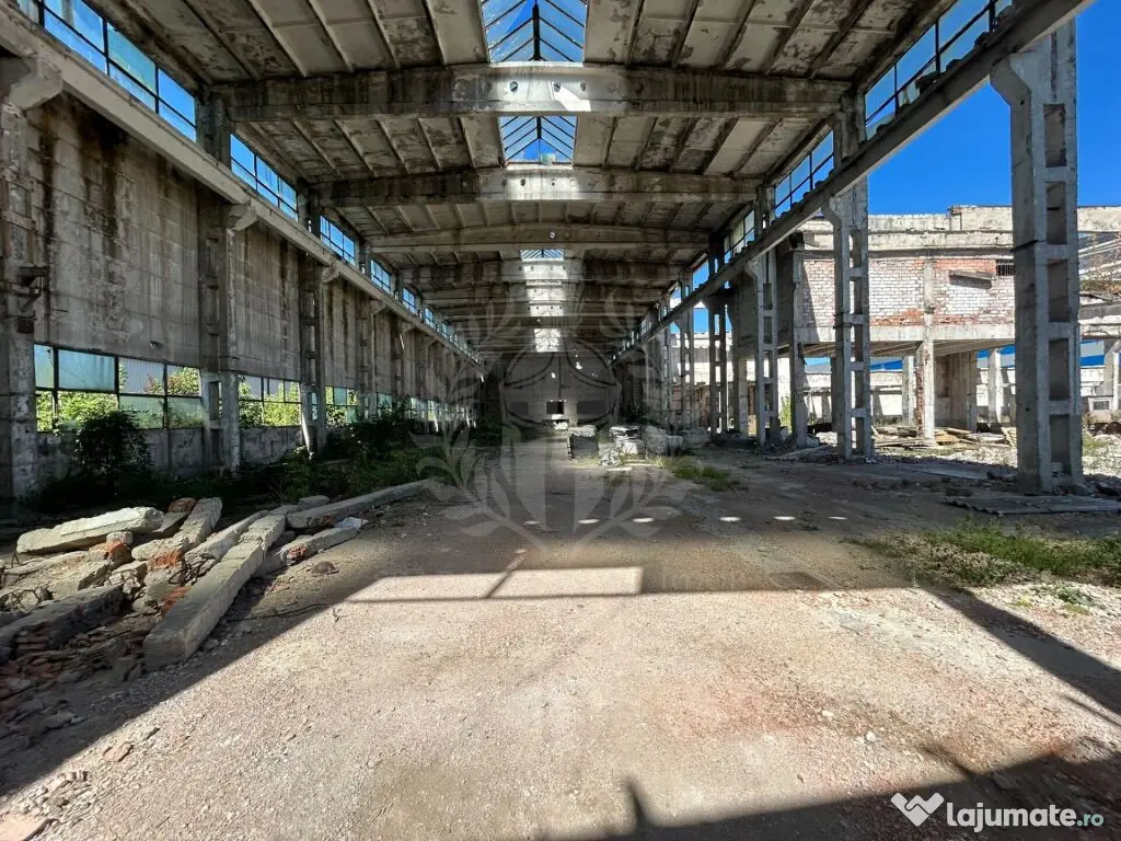 HALA INDUSTRIALA// PLATFORMA FOSTA FABRICA DE CARAMIDA - Bucov (Prahova)