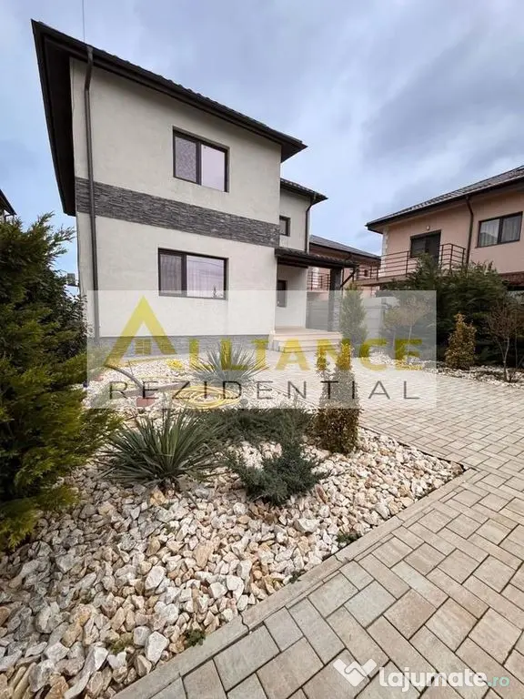 Vila individuala P+1 cu 4camere /3bai teren- 566mp - Popesti Leordeni (Bucuresti-Ilfov)