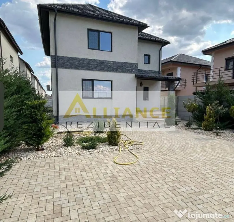 Vila individuala P+1 cu 4camere /3bai teren- 566mp - Popesti Leordeni (Bucuresti-Ilfov)