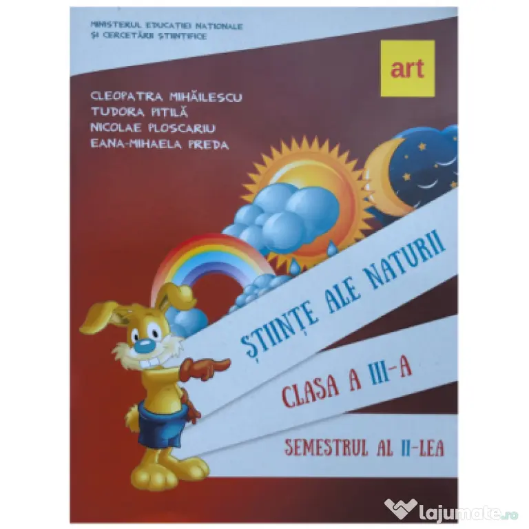 Stiinte ale naturii. Manual pentru clasa a 3-a, semestrul 2. Contine CD - Cleopatra Mihailescu