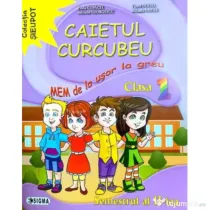 Caietul Curcubeu. MEM de la usor la greu. Clasa 1, semestrul al 2-lea - Paula Copacel