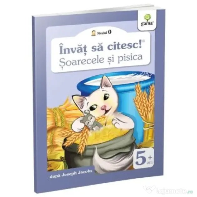 Invat sa citesc! Nivelul 0. Soarecele si pisica - dupa Joseph Jacobs