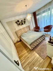 Apartament 81mp, mobilat și utilat cu grădină 