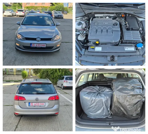 VW Golf 7 2013 1.6 TDI 105 CP euro 5 automata / RATE fara avans