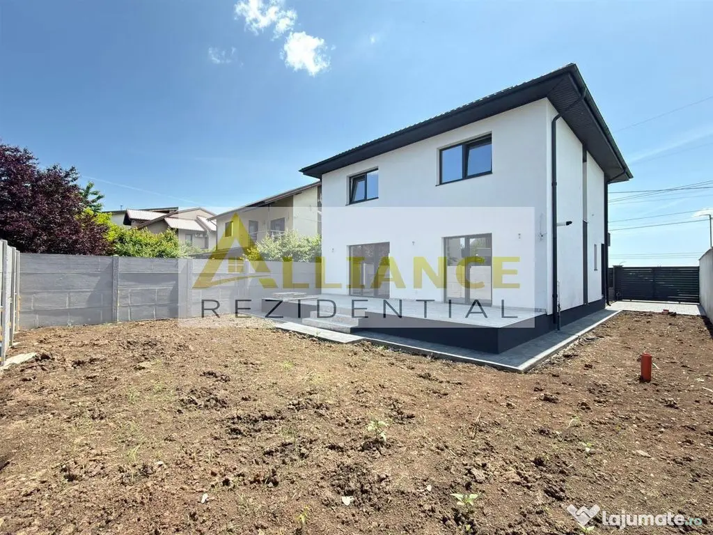 Casa individuala ~ P+1E+POD ~ 5 camere - 2 bai ~ 309 teren - Berceni (Bucuresti-Ilfov)