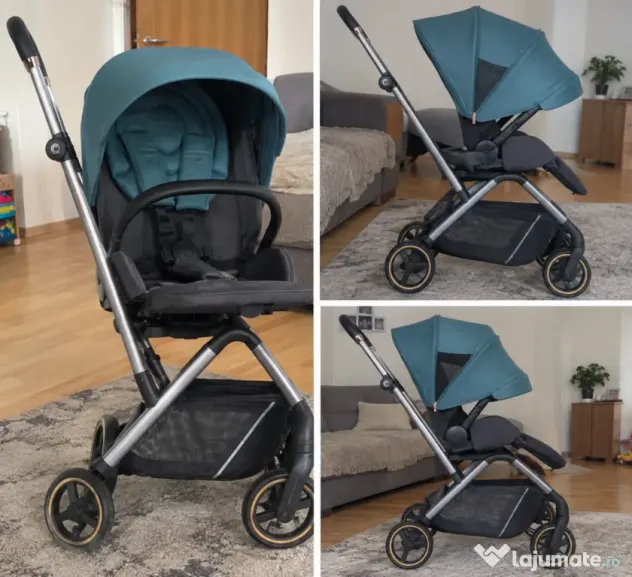 Carucior sport pentru copii Cavoe Ideo, versatil, compact - Arctic