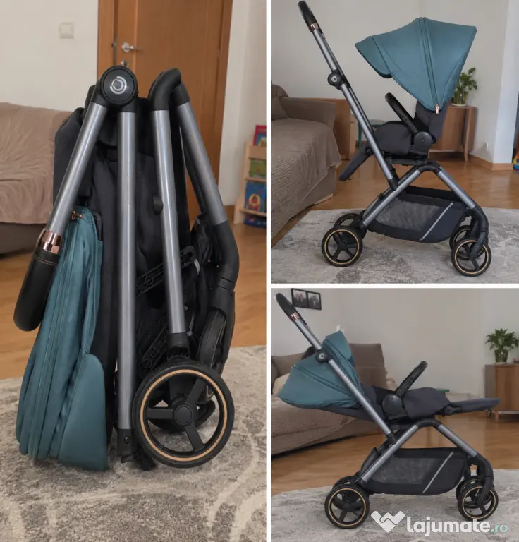 Carucior sport pentru copii Cavoe Ideo, versatil, compact - Arctic