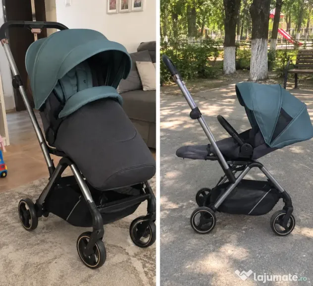 Carucior sport pentru copii Cavoe Ideo, versatil, compact - Arctic