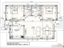 Casa noua, 3 cam, 2 bai, mobilata si utilata, curte, foisor