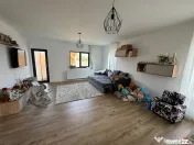 Casa noua, 3 cam, 2 bai, mobilata si utilata, curte, foisor 