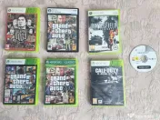 Consolă Xbox 360 E + Manetă și 6 jocuri (GTA V, GTA IV, Forza Horizon etc.) 