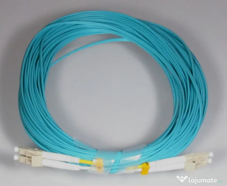 Cablu fibra optica act, lc/pc to lc/pc duplex multimode 50/125, om3, 2.0mm, 10m