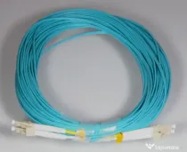 Cablu fibra optica act, lc/pc to lc/pc duplex multimode 50/125, om3, 2.0mm, 10m