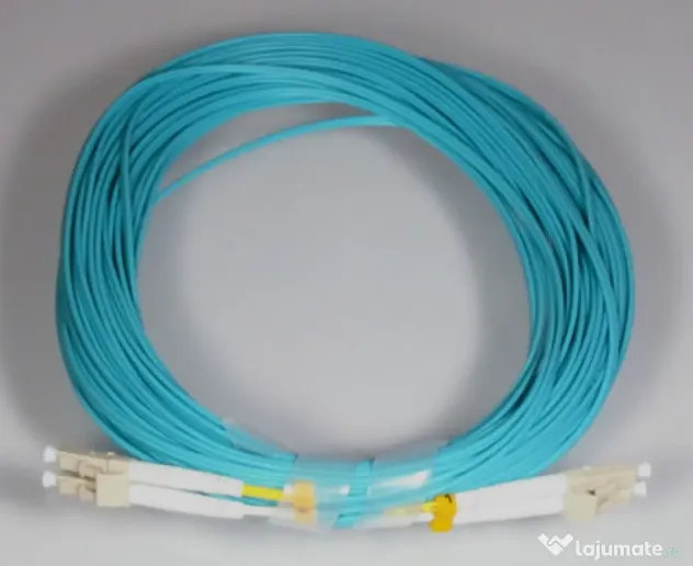 Cablu fibra optica act, lc/pc to lc/pc duplex multimode 50/125, om3, 2.0mm, 10m