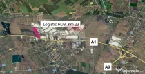Teren 9.3 ha, Bolintin-Deal / Autostrada A1, km 23