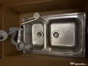 Chiuveta IKEA cu 2 cuve si baterie IKEA 