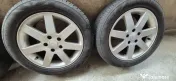 Set Jante Aliaj 16" 5x110 Opel / Saab + Anvelope Vară 205/55 R16 DOT 2022 