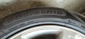 Set Jante Aliaj 16" 5x110 Opel / Saab + Anvelope Vară 205/55 R16 DOT 2022 