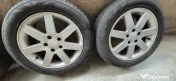 Set Jante Aliaj 16" 5x110 Opel / Saab + Anvelope Vară 205/55 R16 DOT 2022 