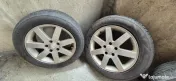 Set Jante Aliaj 16" 5x110 Opel / Saab + Anvelope Vară 205/55 R16 DOT 2022 