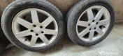Set Jante Aliaj 16" 5x110 Opel / Saab + Anvelope Vară 205/55 R16 DOT 2022 