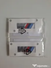 Set 2 embleme BMW OEM portbagaj originale