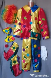 Costum clovn pentru copii 6-7-8-9 ani,215 lei 