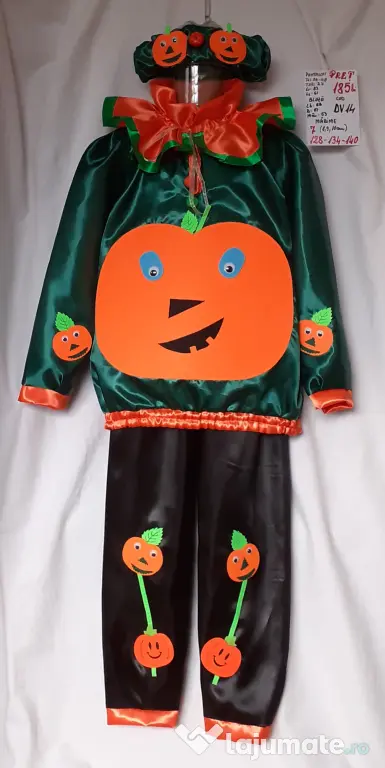 Costum Dovlecel pentru copii 8-9-10-11-12-13 ani,185 lei