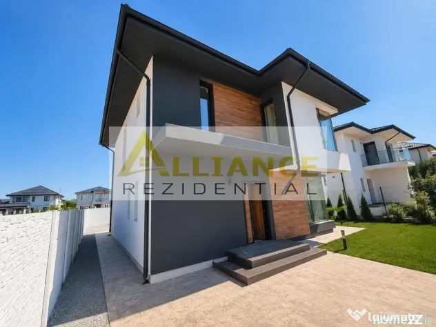 Casa individuala P+1E || 4 camere 3 bai + dressing || ter... - Berceni (Bucuresti-Ilfov)