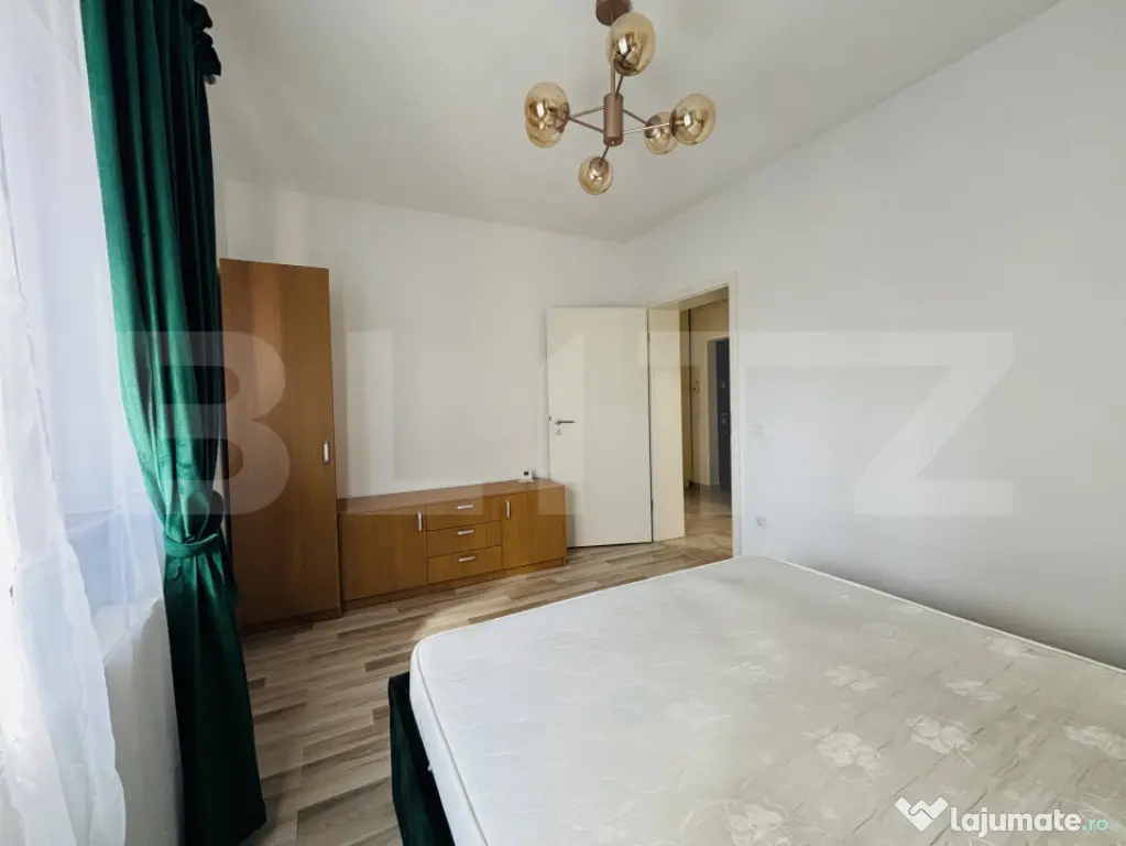 Apartament 2 camere, mobilat și utilat, cu parcare inclusă - Sanpetru (Brasov)