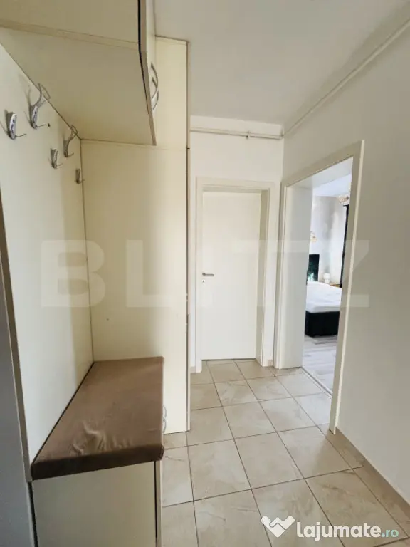 Apartament 2 camere, mobilat și utilat, cu parcare inclusă - Sanpetru (Brasov)