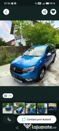 Vând Logan MCV stepway 2019/gpl