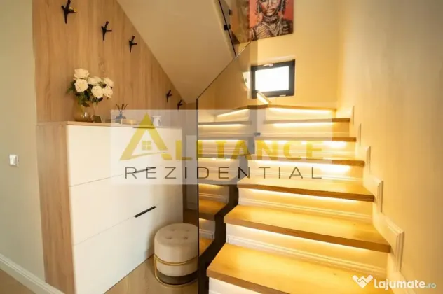 VILA INDIVIDUALA PREMIUM MOBILATA SI UTILATA-4 CAMERE-TEREN 370 MP - Berceni (Bucuresti-Ilfov)