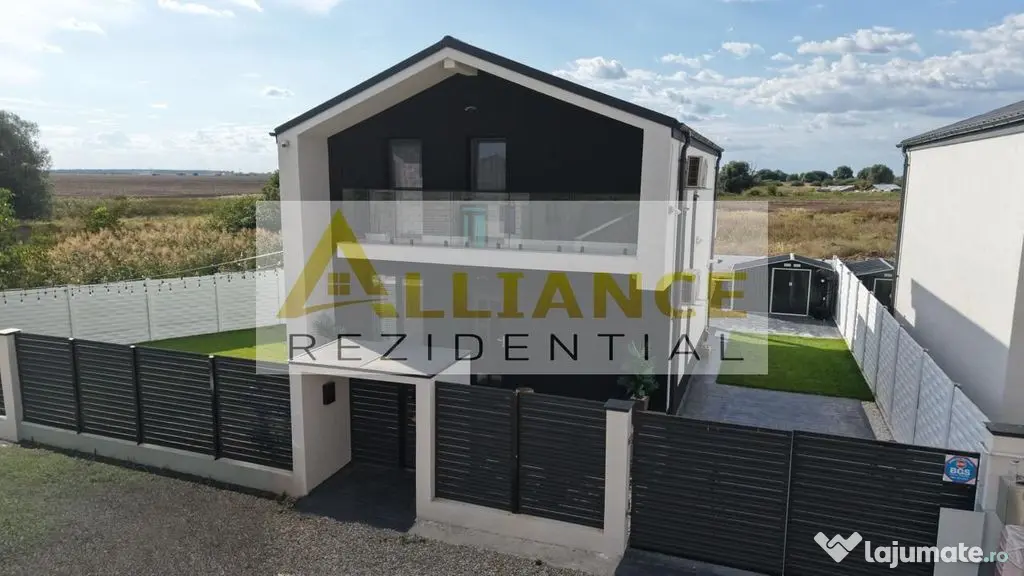 VILA INDIVIDUALA PREMIUM MOBILATA SI UTILATA-4 CAMERE-TEREN 370 MP - Berceni (Bucuresti-Ilfov)