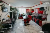 Casa individuala cu 8 camere si lac cu pesti, teren 4424 mp