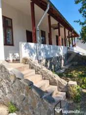 Casă renovată cu farmec istoric, livadă și 3.600 mp de t