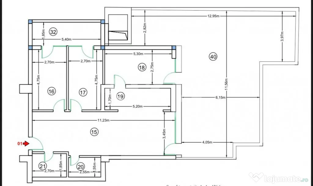 Apartament Nou Sebastian 4 Camere+95mp curte proprie - Bucuresti (Bucuresti-Ilfov)