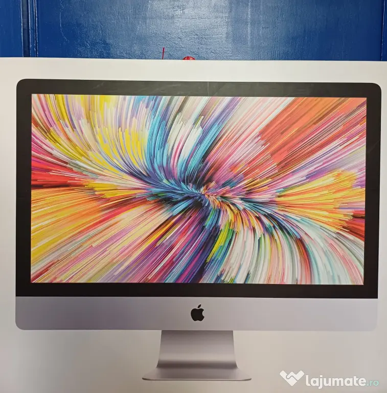 iMac Apple 27” Retina 5K – i5 3.8GHz – Radeon Pro 580 – 8 TB – Tastatură + Mose