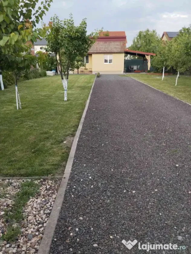 Vând teren pentru casa 595 mp + anexa locuibilă 42,5 mp in Sacalaz