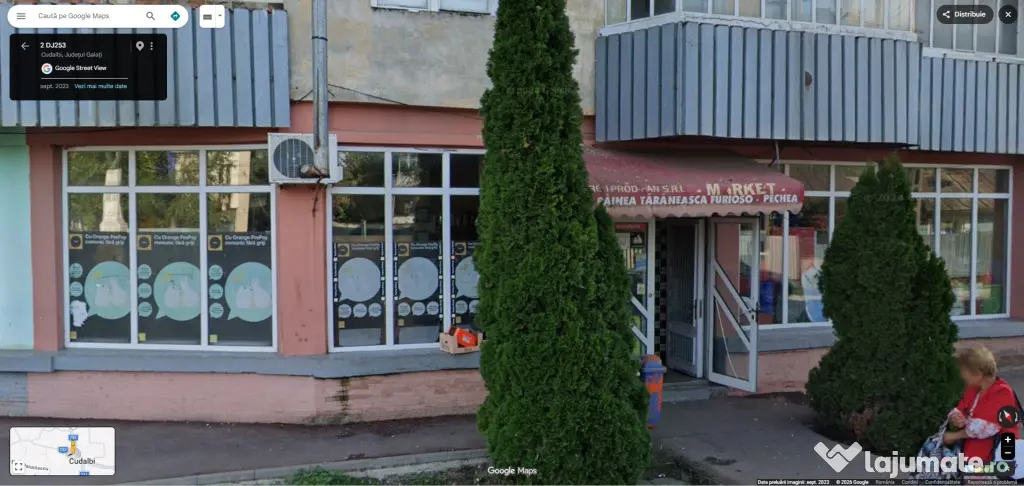 Închiriez Spațiu comercial centru 76 mp